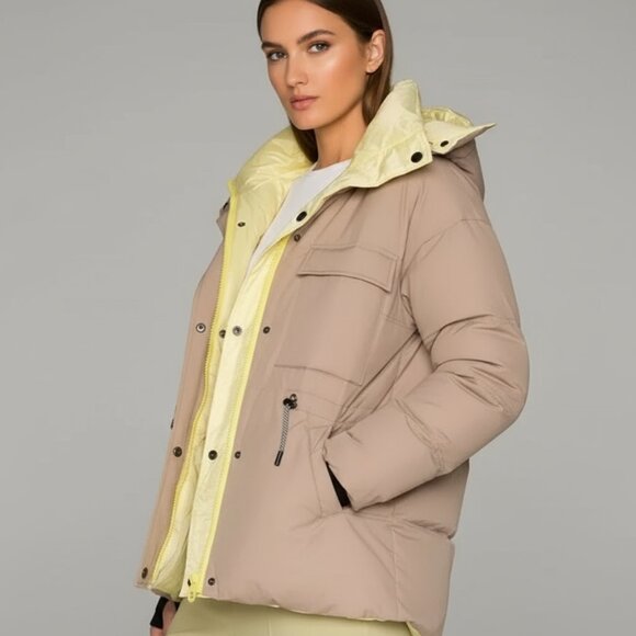 $495 REVOLVE DUALIST Zorah Reversible Jacket M - Picture 1 of 16